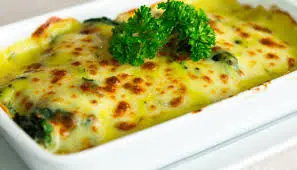 Hachis parmentier épinards